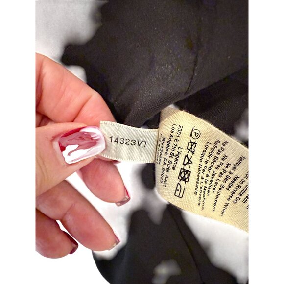 L’Agence Kenzie Velvet Blazer Jacket Black - Size 0 - Picture 5 of 11